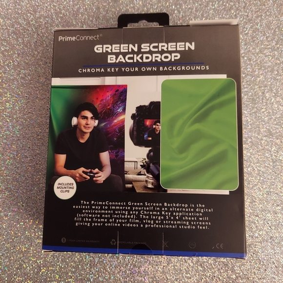 Green Screen Backdrop NIB - Picture 3 of 5